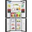 Kép 5/8 - Gorenje NRM819E61BX MultiDoor (4ajtós) hűtő,  311/149l,  "E" ,  NO-FROST PLUS, INVERTERES kompresszor, FressZone, ConvertZone átalakítható rekesz, inox-fekete/széncsiszolt, 1900/794/650mm