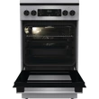 Kép 2/8 - Gorenje GKS5C71XF Kombinált tűzhely, 4 gázégő, elektromos multifunkciós sütő Pizza funkcióval,kijelző, fém tetővel, teleszkópos sütősín, lassú ajtózáródás, air fry, fém tető, szürke szín, gőzfunkcióval Kép 2/8 - Gorenje GKS5C71XF Kombinált tűzhely, 4 gázégő, elektromos multifunkciós sütő Pizza funkcióval,kijelző, fém tetővel, teleszkópos sütősín, lassú ajtózáródás, air fry, fém tető, szürke szín, gőzfunkcióval