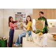 Kép 10/11 - Gorenje NRKI619D61WFE Beépíthető kombinált hűtőszekrény, 208/76l TotalNoFrost,  "E" , INVERTER kompresszor, CrispZone , FreshZone, 193x540x545mm