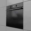 Kép 4/9 - Gorenje BOS6737E05DBG Beépíthető multifunkciós sütő, 12 funkc, ExtraSteam, 77 liter HomeMadePlus,  "A+" , GentleClose lassú ajtózáródás, teleszkópos sütősín, GentleOpen - lecsapodás nélküli ajtónyitás, fekete üveg előlappal