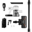 Kép 2/12 - Gorenje SVC222230AEW ÁLLÓ POSZÍVÓ 2IN1 - 250W; 2in1 porszívó + morzsaporszívó; AntiTangle technológia;0,7 literes portartály űrtartalom; vezeték nélküli működés; LED világítás