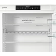 Kép 7/11 - Gorenje NRKI619D61WFE Beépíthető kombinált hűtőszekrény, 208/76l TotalNoFrost,  "E" , INVERTER kompresszor, CrispZone , FreshZone, 193x540x545mm