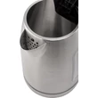 Kép 4/7 - Gorenje K17DS VÍZFORRALÓ  1,7 liter,  2200W, betekintő ablakkal, automatikus kikapcsolás, 360°-ban elforgatható, fehér működés visszajelző, inox