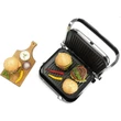 Kép 9/12 - Gorenje GCG2100S Prémium kontaktgrill   2100W, Tapadásmentes Teflon bevonat, bordázott sütőfelület, állítható magasság