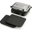 Kép 7/12 - Gorenje GCG2100S Prémium kontaktgrill   2100W, Tapadásmentes Teflon bevonat, bordázott sütőfelület, állítható magasság