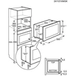 Kép 2/2 - AEG NMB6S171SB Beépíthető mikrohullámú sütő