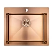 Kép 1/3 - Operis MARMARA Inox mosogató: egymedencés, Szín: vörösréz / rózsaarany, SAM_810T Kép 1/3 - Operis MARMARA Inox mosogató: egymedencés, Szín: vörösréz / rózsaarany, SAM_810T