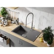 Kép 2/2 - Laveo GRENADA Gránit mosogató: egymedence csepptálcás, szürke Kép 2/2 - Laveo GRENADA Gránit mosogató: egymedence csepptálcás, szürke