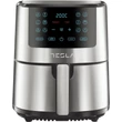 Kép 1/2 - TESLA AF501BX air fryer, 5 L, 1300W, Digitális panel, 12 program, Rozsdamentes acél