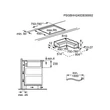Kép 3/3 - AEG TH84CC23CZ Beépíthető indukciós főzőlap beépített páraelszívóval, XT SenseFry, SaphirMatt felület, Bridge, Hob2Hood, Breeze, 3+fokozat, 80 cm