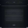 Kép 1/8 - Whirlpool WOI78PT1SBAC Fekete üveg, finoman csukódó sütőajtó ,  MF8, PIROLITIKUS és HIDROLITIKUS tisztítás, "A+, Assisted kijelző (magyar nyelvű, érintőszenzoros), Connectivity,  teleszkópos sütősín, 73 liter