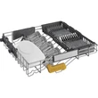 Kép 7/11 - WHIRLPOOL W8FHS61X Mosogatógép, A , 15 teríték, inox készülékszín, 8 program, 9,9 l vízfogyasztás, PowerClean és 6. érzék technolgóia , IBIZA 3. evőeszköztartó fiók, NaturalDry  41 dBA