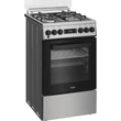 Kép 2/5 - WHIRLPOOL W5G8LMSWTXHU Szabadonálló kombi tűzhely 50 x 60 cm, 57 l,  LED-kijelző, digitális óra, szikragyújtás, MF8+ multifunkciós elektromos sütő,  öntöttvas edénytartó, WOK gázégő, finoman csukódó sütőajtó, gőzfunkció, teleszkópos sütősín,grill,Hidrolit