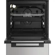 Kép 5/5 - WHIRLPOOL W5G8LMSWTXHU Szabadonálló kombi tűzhely 50 x 60 cm, 57 l,  LED-kijelző, digitális óra, szikragyújtás, MF8+ multifunkciós elektromos sütő,  öntöttvas edénytartó, WOK gázégő, finoman csukódó sütőajtó, gőzfunkció, teleszkópos sütősín,grill,Hidrolit
