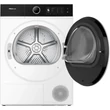 Kép 5/8 - Hisense DH5I104BWCB Hőszivattyús szárítógép, 10 Kg, "C", Színes TFT kijelző