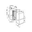 Kép 4/4 - Liebherr IKGS 51Vd02 Beépíthető hűtő-fagyasztó kombináció EasyFresh és SmartFrost funkciókkal
