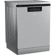 Kép 1/8 - Beko BDFN36560XWP Szabadonálló mosogatógép, 15 teríték,15 teríték, 3. kosár, acélszürke, A osztály, 41 dB(A), selfdry, Quick&shine, HomeWhiz alkalmazás, 11 program