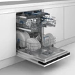 Kép 4/8 - Beko BDIN38541P Teljesen beépíthető mosogatógép, 15 teríték, 15 teríték, 3 kosár, selfdry, deepwash zone, padlófény, 15 program, 8,9 L