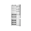 Kép 1/3 - Whirlpool WHK2 5324 B6E Beépíthető kombinált hűtő 300L (224/76l ),C , Elektronikus vezérlés WIFI+BLE támogatás, Adaptív hűtés akár 20%-os energiamegtakarítással, Metal Multiflow, csúszópántos zsanér (sliding), inverter kompresszor, 10 év kompresszor garan