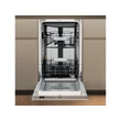 Kép 3/7 - Whirlpool WH6IA10BS7L0 Teljesen integrálható keskeny mosogatógép, "A" , 10 teríték, PowerClean, 8,5 l , 3. evőeszköz fiók, Zajszint: 42 dBA