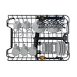 Kép 6/7 - Whirlpool WH6IA10BS7L0 Teljesen integrálható keskeny mosogatógép, "A" , 10 teríték, PowerClean, 8,5 l , 3. evőeszköz fiók, Zajszint: 42 dBA