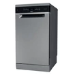 Kép 2/6 - Whirlpool WH6FB10BS7A0X Keskeny mosogatógép, B/A/A, 10 teríték, inox , 9 program, 8.7 l , 6. Érzék technológia, 3. evőeszköztartó fiók, digitális kijelző, elektronikus öblítő- és sóhiány jelző, vízvédelem, 42 dBA, NaturalDry száradást segítő ajtónyitó ren