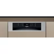 Kép 2/6 - Whirlpool WH6PC11BS7A0  Beépíthető Inox kezelő paneles keskeny mosogatógép, "C" , 11 teríték, PowerClean, 8,7 l , 3. evőeszköz fiók,  6.Érzék
 43/41 dBA