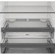 Kép 4/7 - Whirlpool WHD26472WX4E Felülfagyasztós NoFrost hűtőszekrény, E, 354+123 l, inox, 6. Érzék funkció, érintőszenzoros külső digitális kijelzővel, LED világítás, multiflow, vízadagoló, 38 dBA, 186.2x70x74.6cm