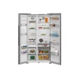 Kép 3/4 - WHIRLPOOL WHG26592X4E Side-by side hűtőszekrény, E , 375 /218,  inox készülékszín, 6. érzék technológia,  multiflow