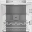 Kép 4/8 - Whirlpool WHK2 5293 B5E2 Beépíthető kombinált hűtő  270L (194/76l ), D, Elektronikus vezérlés HomeWhiz WIFI+BLE támogatás, Adaptív hűtés akár 20%-os energiamegtakarítással, Metal multiflow, csúszópántos zsanér (sliding), 10 év kompresszor garanciával,  17