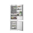 Kép 1/8 - Whirlpool WHK2 5293 B5E2 Beépíthető kombinált hűtő  270L (194/76l ), D, Elektronikus vezérlés HomeWhiz WIFI+BLE támogatás, Adaptív hűtés akár 20%-os energiamegtakarítással, Metal multiflow, csúszópántos zsanér (sliding), 10 év kompresszor garanciával,  17