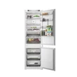 Kép 1/7 - Whirlpool WHK2 5294 B6E Beépíthető kombinált hűtő 270L (194/76l ), C , Elektronikus vezérlés WIFI+BLE támogatás, Adaptív hűtés akár 20%-os energiamegtakarítással,  csúszópántos zsanér (sliding), inverter kompresszor, 10 év kompresszor garanciával, 177,5x5