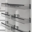 Kép 3/3 - WHIRLPOOL WHK22412X5EA Alulfagyasztós Dual NoFrost hűtőszekrény, D , 297/118 L , inox készülékszín,  6. Érzék Ultimate Freshness funkció, NoFrost , Multi Zone  203,5x59,5x67,3 cm