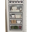 Kép 5/7 - Whirlpool WHSD18F013D1 Beépíthető fagyasztószekrény, 209 , E , prémium belső kialakítás, NoFrost technológia, 6. Érzék Freeze Control, 38 dBA, 177x54x54,5 cm