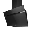 Kép 2/7 - Whirlpool WHVS91FLTDPK Fekete üveg-fém, 90 cm széles ferdesíkú falra szerelhető elszívó, A+ energiaosztály, max. 740 m3/h elszívó kapacitás, slideres fokozatbeállítás, LED világítás, mosható fém zsírszűrő,  65 dBA