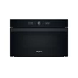 Kép 1/4 - Whirlpool WMD44MB Álló szekrénybe építhető mikrohullámú sütő Fekete, 31 liter, 6. Érzék funkciók, 1000W, CRISP, grill, digitális kijelző (fehér karakterszín), JET Start, JET Defrost, JET Menü, lenyíló tükrös üvegajtó