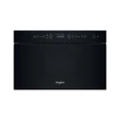 Kép 1/5 - Whirlpool WMN14BB Álló szekrénybe építhető mikrohullámú sütő Fekete, 22 liter, 750 W, oldalra nyíló üvegajtó, LED kijelző (zöld karakterszín), JET Start, JET Defrost, Grill