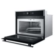 Kép 4/6 - Whirlpool WMW44HMX Álló szekrénybe építhető mikrohullámú sütő, Inox, 40 liter, 6. Érzék funkciók, CRISP,  grill, Érintős kijelző, JET Start, JET Defrost Kép 4/6 - Whirlpool WMW44HMX Álló szekrénybe építhető mikrohullámú sütő, Inox, 40 liter, 6. Érzék funkciók, CRISP,  grill, Érintős kijelző, JET Start, JET Defrost