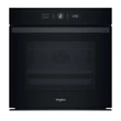 Kép 1/6 - Whirlpool WOI4S8HM2SBA beépíthető sütő, Fekete üveg, finoman csukódó sütőajtó, 6. Érzék funkció 6 ételkategóriára, MF8, SmartClean (hidrolitikus) sütőtisztítás, Airfry, teleszkópos sütősín, 73 liter