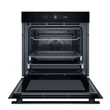 Kép 5/6 - Whirlpool WOI4S8HM2SBA beépíthető sütő, Fekete üveg, finoman csukódó sütőajtó, 6. Érzék funkció 6 ételkategóriára, MF8, SmartClean (hidrolitikus) sütőtisztítás, Airfry, teleszkópos sütősín, 73 liter