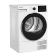 Kép 2/5 - WHIRLPOOL WSD7WBHU Hőszivattyús keskeny szárítógép Inverter motorral, IronTouch gőztechnológiával és HomeWhiz távoli eléréssel, "D" , 7 kg , nagy digitális kijelző,  6. Érzék PrecisionDry funkció.  Dobvilágítás. Steam Refresh gőzfrissítés