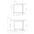 Kép 7/7 - PANDO PHM-950 Mikrohullámú sütő + Grill Beépíthető mikrohullámú sütő