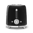Kép 3/7 - SMEG TSF01BLEU KENYÉRPIRÍTÓ, 50-es évek retro design, 2 szeletes, 6 fokozat, 3 program, fekete