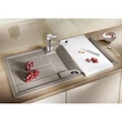Kép 2/8 - BLANCO METRA 5 S Silgranit mosogatótálca, törtfehér, excenter nélkül