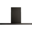 Kép 2/9 - Kluge KMK9070BLG fali T-alakú fekete páraelszívó, 90cm, üvegfront