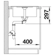 Kép 6/11 - BLANCO METRA 45 S Compact antracit exc.n