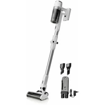 Hisense HVC6264W Felső motoros álló porszívó 150W, inteligens LED kijelző, Motorizált Turbo kefe, akku max 45 perc üzemidő,  90 fokban hajlítható szívócső, rés fúvókák, mosható szűrő, Led világítás