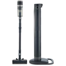 Hisense HVC676451DA Álló Porszívó - Felső motoros - Porgyűjtő állomással -  120W,   x3 HEPA szűrvel,  TURBO kefe,  töltő állomás