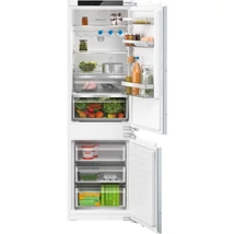 Bosch KIN86VFE0 Beépíthető kombinált hűtő, Serie4, NoFrost, 184+76 l , 177,2x54,1x54,8cm, E, TouchControl LED kijelző, LED világítás, VitaFresh XXL