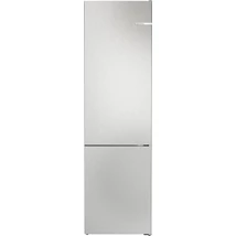 Bosch KGN392LCF Szabadonálló Kombinált hűtő/fagyasztó - Serie4 - Total NoFrost - 260+103 l nettó űrtartalom - 203x60x66cm - Szálcsiszolt acél színű - Energiaosztály: C - TouchControl kijelző